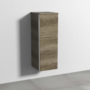 Sanipa 3way Mittelschrank 30 cm, 1 Tür mit Anschlag rechts, 1 Auszug, mit Griff-Leiste