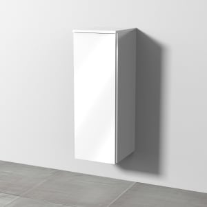 Sanipa 3way Mittelschrank 30 cm, 1 Tür mit Anschlag links, mit Griff-Leiste