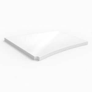 Sanipa CurveBay Abdeckplatte 41,8 x 45,4 x 1,95 cm, rechts