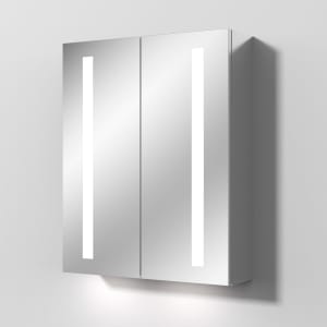 Sanipa Reflection Aluminium-Spiegelschrank ALEX 60 mit LED-Beleuchtung