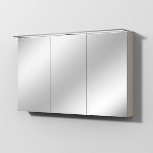 Sanipa Reflection Spiegelschrank MALTE 120 mit LED-Aufsatzleuchte