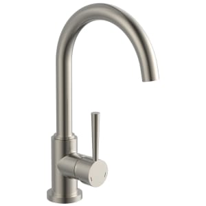 Schütte CORNWALL Einhebel Spültischarmatur mit hohem Rundbogenauslauf, Höhe 33,6 cm