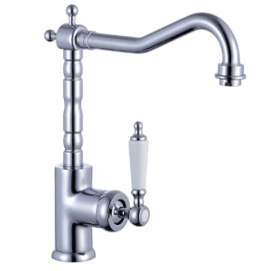 Schütte OLD STYLE Einhebel Spültischarmatur mit hohem Bogenauslauf, Höhe 28,7 cm