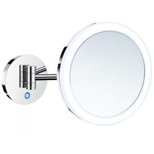 Smedbo Outline Kosmetikspiegel mit LED-Beleuchtung, batteriebetrieben
