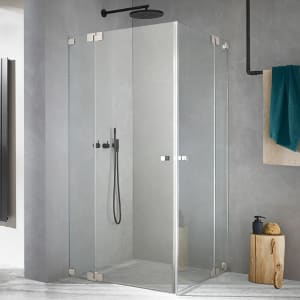 Sprinz Omega Eckeinstieg Sondermaß 80 x 120 x 200 cm