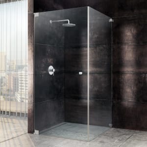 Sprinz Omega Drehtür mit Seitenwand bis 90 x 90 x 210 cm