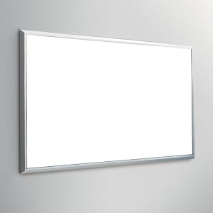 Sprinz Einbauabdeckrahmen 160 cm ohne LED-Beleuchtung Alu Matt