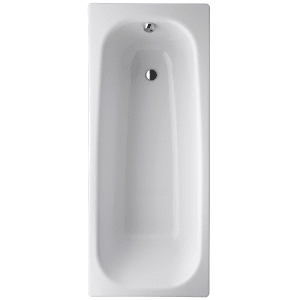 Steel Körperform-Einbaubadewanne 160 x 70 cm