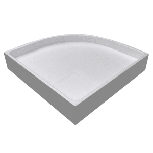 Sturotec Wannenträger für Steinkamp Plan Viertelkreis Duschwanne 80 x 80 cm