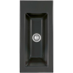 Systemceram Keradomo Mera 24 Einbauspüle mit Handbetätigung, ohne Hahnlochbohrung