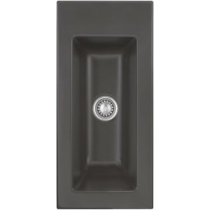 Systemceram Keradomo Mera 24 Einbauspüle mit Handbetätigung, ohne Hahnlochbohrung