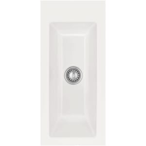 Systemceram Keradomo Mera 24 F Spüle für flächenbündigen Einbau mit Handbetätigung, ohne Hahnlochbohrung