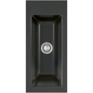 Systemceram Keradomo Mera 24 F Spüle für flächenbündigen Einbau mit Handbetätigung, ohne Hahnlochbohrung