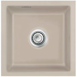 Systemceram Keradomo Mera 40 U Spüle zum Unterbau mit Excenterbetätigung