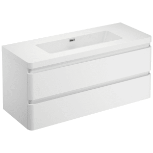 Treos Waschtischunterschrank inkl. Waschtisch 120 x 48 cm ohne Hahnloch