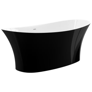 Treos Mineralguss Badewanne freistehend 170 x 78,3 cm