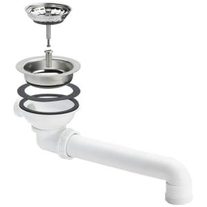 Viega Ablaufventilset für Spülen mit Ablaufloch 9 cm