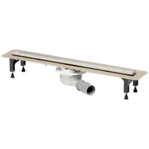 Viega Advantix Duschrinne 75 cm mit Advantix-Rost Visign ER13 befliesbar