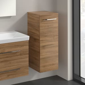 Villeroy & Boch Avento Seitenschrank 34,7 x 88,8 cm, 1 Tür Anschlag rechts