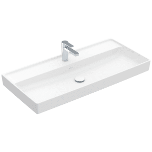 Villeroy & Boch Collaro Schrankwaschtisch 100 cm ohne Überlauf, 1 Hahnloch
