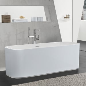 Villeroy & Boch Finion freistehende Badewanne 170 x 70 cm mit Design-Ring
