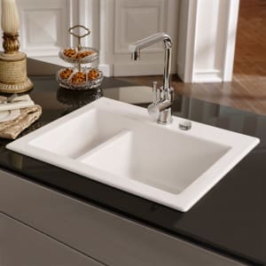 Villeroy & Boch Subway 60 XM Einbauspüle, Ablaufgarnitur mit Excenterbetätigung