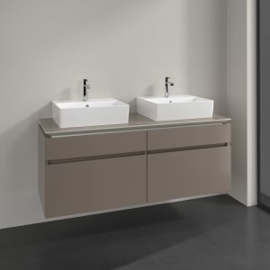 Villeroy & Boch Legato Waschtischunterschrank 140 cm, 4 Auszügen, für 2 Waschtische