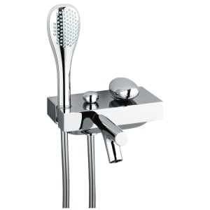 VitrA Istanbul Einhebel-Wannenfüll- und Brausearmatur, Ausladung 20,9 cm