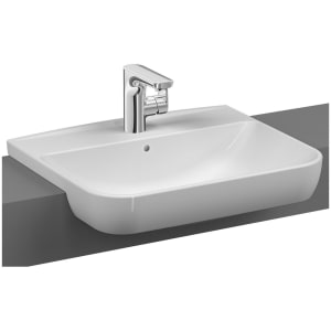 VitrA Sento Halbeinbauwaschtisch 53,5 x 45,5 cm