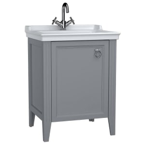 VitrA Valarte Waschtischkombination 64,5 cm, mit 1 Tür, Anschlag links