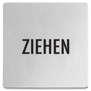 ZACK INDICI Hinweisschild Ziehen