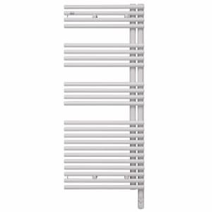 Zehnder Forma Asym LFAEL-120-50/DD Handtuchwärmer 49,6 x 128,1 cm links mit DBM