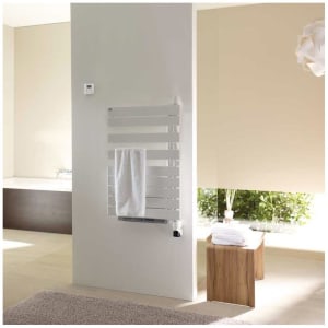 Zehnder Roda Twist Spa Air ROEL-100-55/IPS Handtuchwärmer, links 55 x 96,6 cm