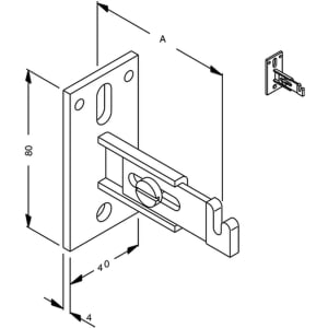 Zehnder Wandkonsole AK 2