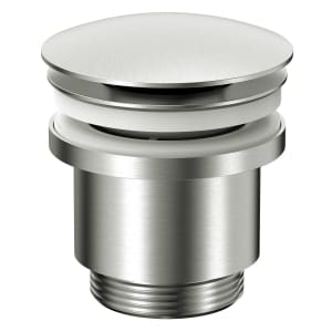 Herzbach LIVING PUSH Ablaufventil rund, mit/ohne Staufunktion