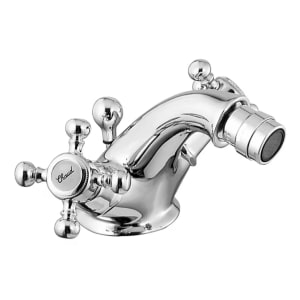 Herzbach ANAIS Bidet-Einlochbatterie mit Abaufgarnitur