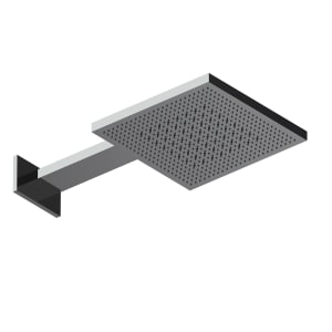 Herzbach LIVING SPA Regenbrause 30 x 30 cm TWIN FLOW Multifunktion 2, Wandmontage
