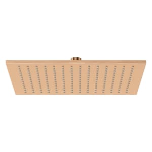 Herzbach LIVING SPA Slim Regenbrause 30 x 30 cm, für Wand-/Deckenarm