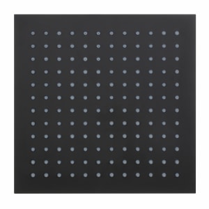 Herzbach LIVING SPA Slim Regenbrause 25 x 25 cm, für Wand-/Deckenarm