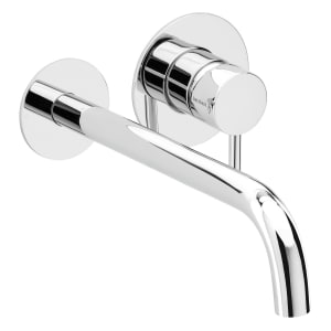 Herzbach DEEP Waschtisch-Unterputzbatterie Farbset, Ausladung 24 cm