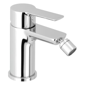 Herzbach MARE Bidet-Einlochbatterie mit Ablaufgarnitur