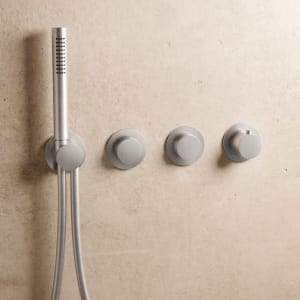 Herzbach MODUL7 IX PUSH Thermostat Farbset für 2 Verbraucher