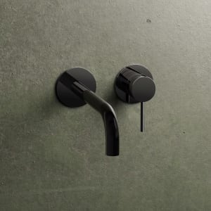 Herzbach MODUL7 Waschtisch-Wandbatterie Farbset Ausladung 21 cm