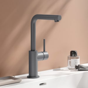 Herzbach SIRO GREY Waschtisch-Einlochbatterie L-Size