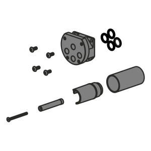 Herzbach LOGIC PLUS Unterputzverlängerung 3 cm für PUSH-Thermostate