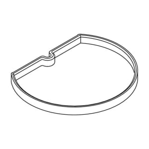 HEWI 477 Ersatz-Ringeinsatz für Abfallbehälter