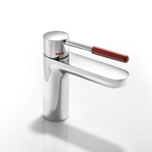 HEWI Sensoric Einhebel-Waschtischmischer, mit farbigem Griffelement aus Polyamid