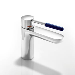 HEWI Sensoric Einhebel-Waschtischmischer, mit farbigem Griffelement aus Polyamid