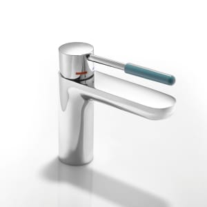 HEWI Sensoric Einhebel-Waschtischmischer, mit farbigem Griffelement aus Polyamid