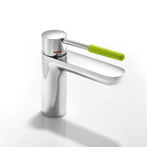 HEWI Sensoric Einhebel-Waschtischmischer, mit farbigem Griffelement aus Polyamid